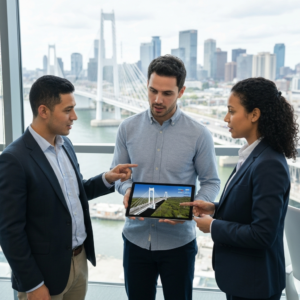 Asset Managers Collaborating